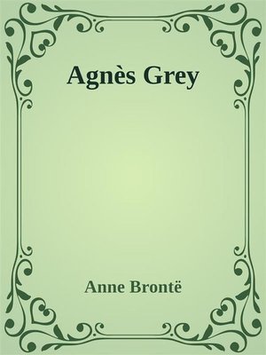 cover image of Agnès Grey (French)